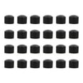 thumbnail image 1 of Miangastore Foosball Table Rod Ends Black 24Pcs 0.8In, 1 of 9