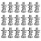 thumbnail image 1 of FENGGUIQU 50Ud Tornillos Metálicos Para Disipador De Tarjeta Gráfica Con Resorte Color Plata Duradero, 1 of 6