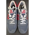 thumbnail image 3 of New Balance 500 Mens Size 13 D Gray Blue Red Sneakers Shoes Low Top Lightly Worn, 3 of 5