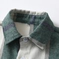 thumbnail image 4 of Boys Cotton Shirts Button-Down Short Sleeve Shirts Casual Summer Plaid Shirts with Pocket, 4 of 9