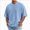 A18- --Blue T-Shirts, variant on Men's Summer Casual Fashion Raglan Sleeve Short Sleeve V Neck T Shirt Big and Tall Workout Shirts Big and Tall Workout Shirts XXXL AG Men's Short Sleeved T Shirt