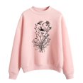 thumbnail image 1 of Chandails à Col Rond pour Femmes, Coupe Ample Décontractée, Pulls Confortables, Tenues de Mode Automne 2023, 1 of 2