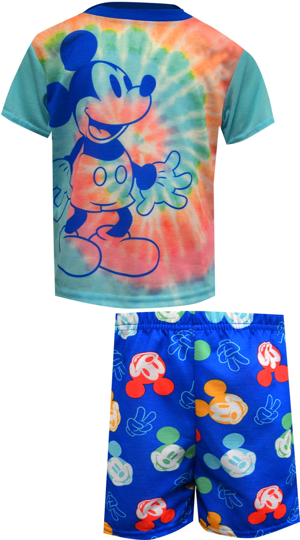 Boys Disney Mickey Mouse Clubhouse Short Pyjamas Ages 1-4 Years 