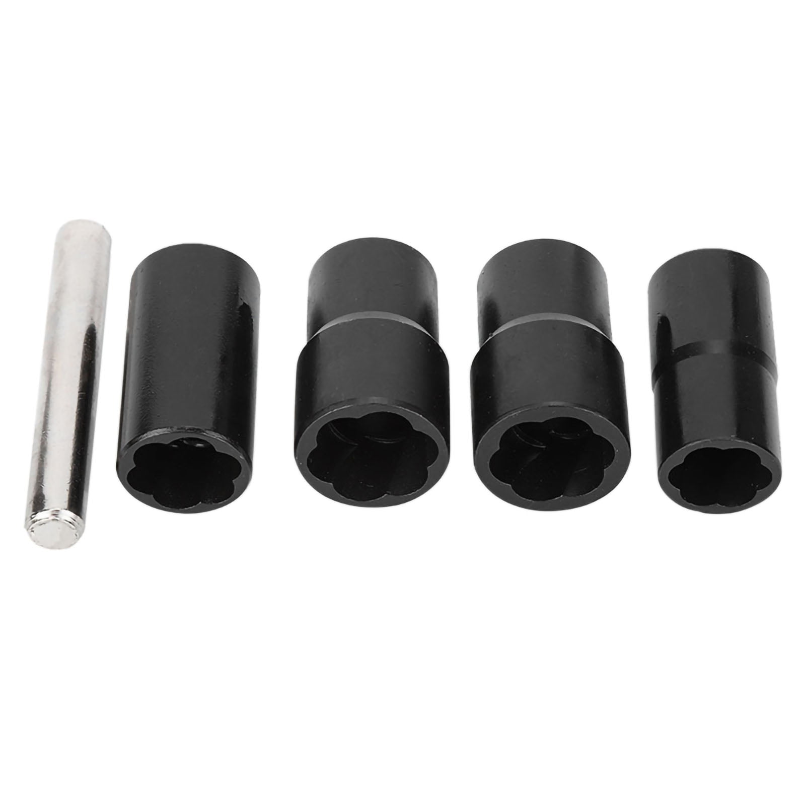 Ccdes Rounded Worn Wheel Nut Removers ,5Pcs Twist Socket Set