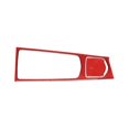 thumbnail image 1 of Autocollant de Panneau Multimédia de Contrôle Intérieur en Fibre de Carbone Rouge pour 2010-2016 Lhd, 1 of 5