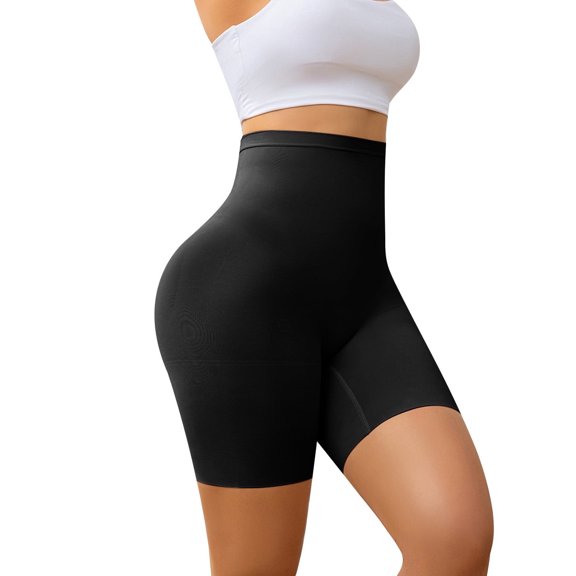 Athlemo Women's Tummy Control Shapewear Shorts High Waisted Butt Lifting Thigh Slimmer
