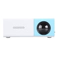 thumbnail image 1 of Mini Projector, 1080P Full HD Portable Projector for Kids, Video Projector, Movie Projector, with HD Multimedia Interface, USB Port, AV Port, Memory Card Slot, 1 of 8