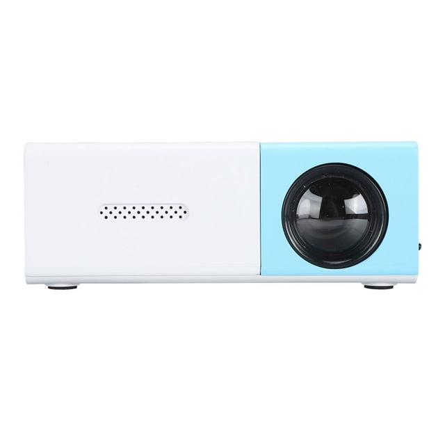 Mini Projector, 1080P Full HD Portable Projector for Kids, Video Projector, Movie Projector, with HD Multimedia Interface, USB Port, AV Port, Memory Card Slot