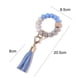 thumbnail image 2 of Dinheiro Pulsera de cuentas de silicona, colgante de llavero, 2 of 5