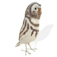 thumbnail image 5 of De Kulture Works Wool Felt Owl Eco Friendly Needle Felted Ornament Stuffed Decorative Showpiece, 4x3x7.5 LWH inches, 5 of 6