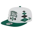 thumbnail image 3 of Men's New Era  White New York Jets Argyle 19TWENTY Adjustable Hat, 3 of 5