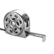 RuiJiao High-Precision Retractable Steel Tape Measure - Hollow Design, Waterproof and Rust-Proof for Home and DIY Projects