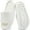 White, variant on Pillow Slippers for Women Men Non Slip Quick Drying Shower Slides Bathroom Sandals Ultra Cushion Thick Sole House Shoes