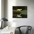 JRXY Diving Pig Michael Sowa Dock Flying Pig Animals Funny Poster