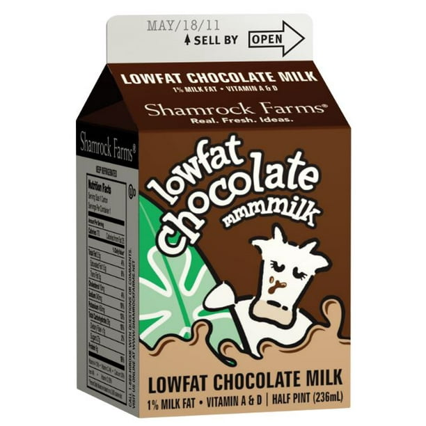 SHAMROCK FARMS LOWFAT MILK 8OZ