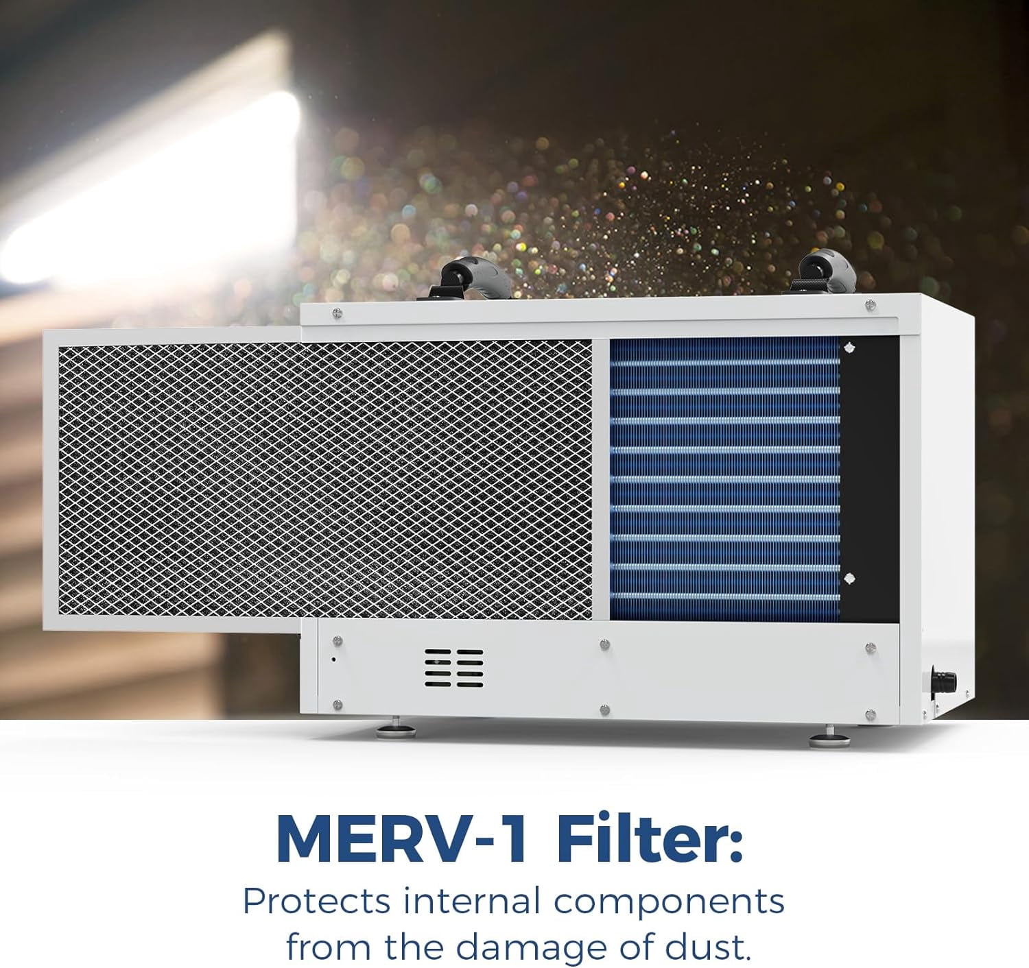 ALORAIR Crawl Space Dehumidifiers 120 PPD Moisture Removal, Crawlspace Dehumidifiers Commercial Dehumidifier for Basement, Auto Defrost, cETL Listed , up to 1,300 sq.ft