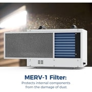 ALORAIR 120 Pints Commercial Dehumidifier for Crawl Spaces & Basements with Drain Hose, Compact Dehumidifiers for Home and Industry Water Damage, Auto Defrost, 5-Year Quality Coverage