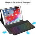 thumbnail image 2 of Backlit Keyboard Case for iPad 10th Gen 10.9" 2022 -Bluetooth Keyboard Case for iPad 2022 10.9 inch-Detachable Magnetic Keyboard, Built-in Pencil Holder, 2 of 9
