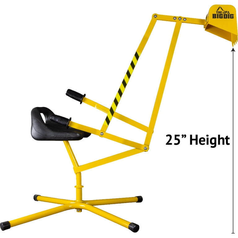 The Big Dig Sandbox Excavator Toy, 360 Degree Rotation photo 6