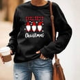thumbnail image 2 of Sudaderas Con Gráficos Navideños Para Mujer, Camisetas Navideñas de Manga Larga, Camisetas Ligeras Odeerbi ODB200547, 2 of 9
