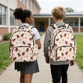 thumbnail image 2 of Jeiento Ladybug 17 Inch Backpack Set 4-Piece Lunch Bag Pencil Case Water Bottle Holder Daisy Lightweight for Kids Boys Girls Students, 2 of 7