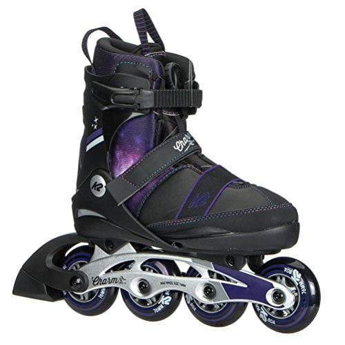 K2 Skate Charm Boa Alu Inline Skates Black Purple Size 48 Walmart Canada