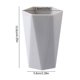 thumbnail image 5 of Matsuzay Taza de Copa de de pareja de plástico Antideslizante Baño Cepillo de Portavasos, Gris Type3 NO3 Matsuzay HA003593-04, 5 of 6