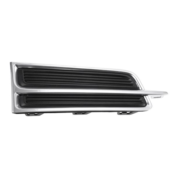 Cubiertas de inserción de luz antiniebla de parachoques delantero inferior Unique Bargains No.20901633 para Cadillac XTS 2013-2017 Tono plateado, negro ABS 1 Pc Frontal derecho