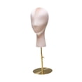 thumbnail image 3 of Xuanheng Mannequin Head Hat Rack Fabrics Block Model Manikin Head for Jewelry Hat Pink, 3 of 8