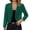 A-Green, variant on Women's Sequin Jacket Open Front Mesh Bolero Cardigan long sleeve Sheer Cropped Casual Party Coat Red,L