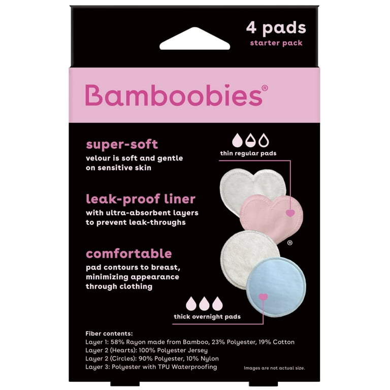 Bamboobies Washable Nursing Pads