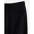 thumbnail image 2 of Wonder Nation Girls' Ribbed Flare Pants, Sizes 4-18, 2 of 3
