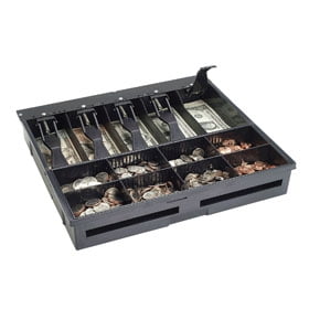 MMF, ACCESSORY, US CASH TRAY/TILL, 5 BILL 8 COIN, FOR 16 INCH WIDE VALU-U LINE