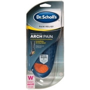 6 Pack - Dr. Scholl's Pain Relief Orthotics for Arch Pain for Women, Size 6-10 1 ea