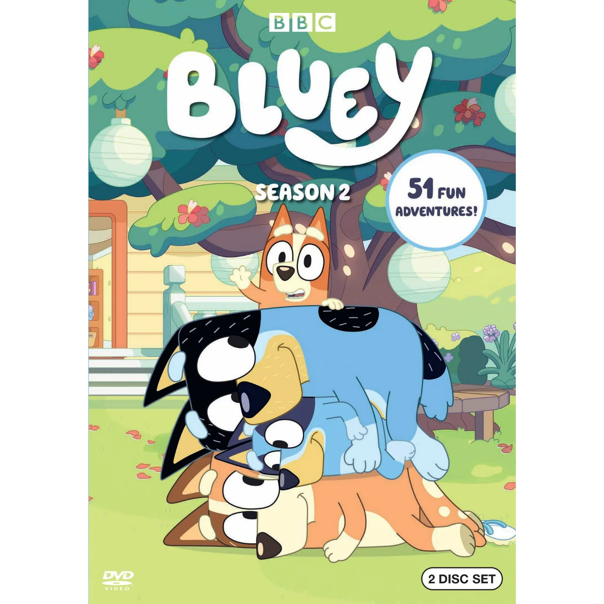 Bluey: Kids TV Show Series, Season 2 (DVD) - Animated Family