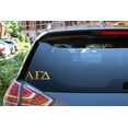 thumbnail image 3 of Pro-Graphx Alpha Gamma Delta Greek Sorority Sticker Decal, 2.5 Inches Tall, Gold Foil, 3 of 7