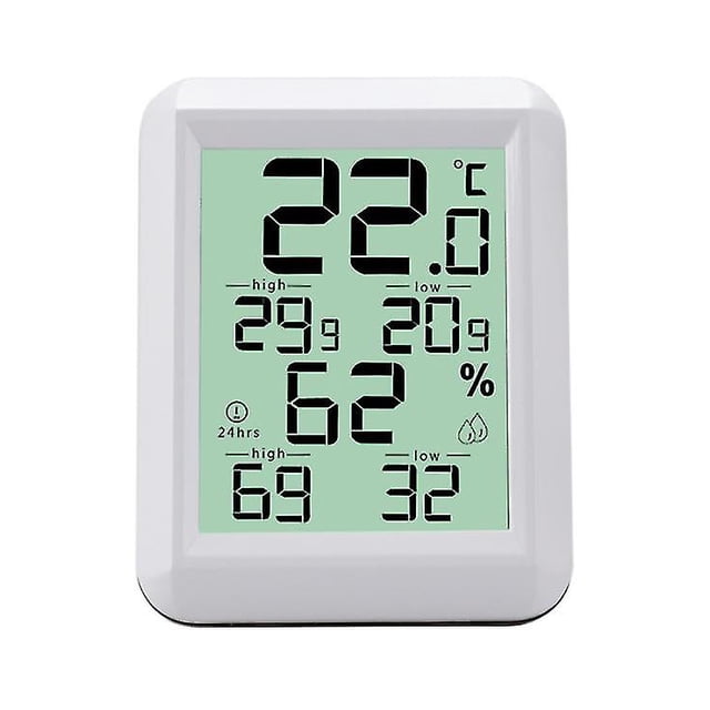 Higrómetro Termómetro digital YONGSHENG con Retroiluminación Temperatura Humedad