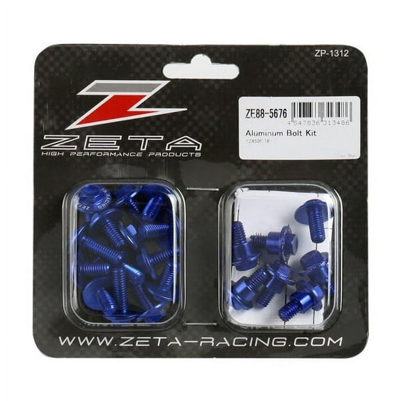 Zeta ZE88-5676 Aluminum Body Bolt Kit - Blue