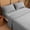 Gray, variant on Sleep Zone Twin Washed Microfiber Sheet Set, Black 14 Inch Deep Pocket, Ultra Soft For All Season