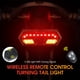 thumbnail image 4 of Faro trasero de bicicleta WEST BIKING 5m Luz trasera de bicicleta remota LED Señal de giro Luz de bi WEST BIKING Faro trasero de bicicleta, 4 of 7