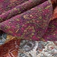 thumbnail image 1 of Manta de tiro de algodón Benzara Inc con estampado de Paisley 60 x 50 pulgadas multicolor, 1 of 2