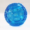thumbnail image 1 of 3 Bolas de Juguete con Sonido para Perros BRILLAR Goma Resistente Color Azul, 1 of 5