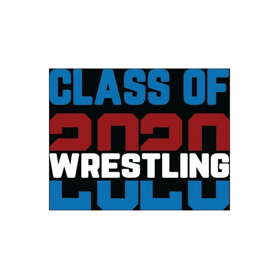 Class Of 2020 Wrestling: Senior Graduation Notebook (Paperback)