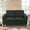 Black, variant on 59" Small Loveseat Sofa, Mid Century Modern Linen Love Seat with Back Cushions, 2-Seater Couch Sofa for Lving Room, Bedroom and Small Space, Black