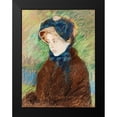 thumbnail image 2 of Cassatt, Mary 12x14 Black Modern Framed Museum Art Print Titled - Susan in a Straw Bonnet, 2 of 5