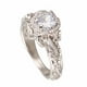 thumbnail image 2 of Anillo de compromiso de boda, exquisito anillo hueco en racimo, elegante anillo en racimo, rendimiento confiable, 2 of 9