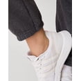 thumbnail image 5 of Hanes EcoSmart Women's Fleece Sweatpants with Cinched Cuffs, 30" Slate Heather M, 5 of 7