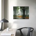 thumbnail image 3 of Nawypu  Aesthetic Poster Loneliness Canvas Prints Trees Wall Art For Home Office Decorations Unframed 12"x8", 3 of 4