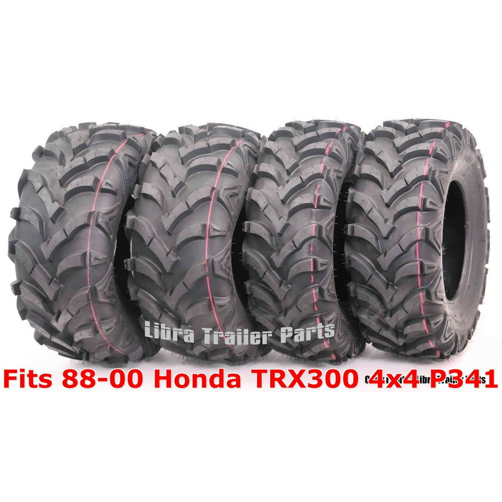 Full Set WANDA ATV tires 23x811 & 24x911 for 8800 Honda TRX300 4x4