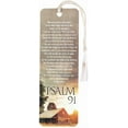 thumbnail image 2 of Psalm 91 Full Verse Vintage Barn Sunrise Cardstock Tassel Bookmarks, Pack of 12, 2 of 6